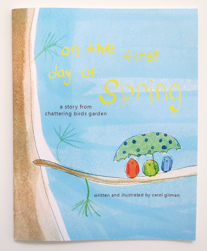 children's picture book about the first day of spring. Story about an imaginary garden. children's book about a fanciful garden