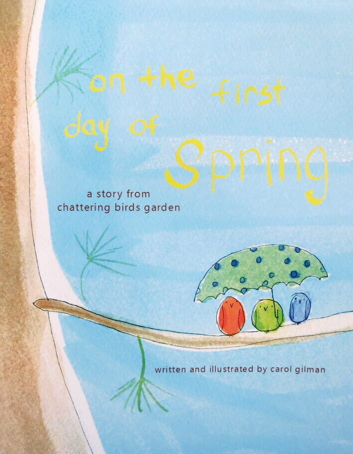 children's picture book about the first day of spring. Story about an imaginary garden. children's book about a fanciful garden